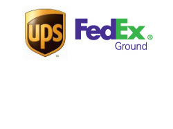 Picture of UPS and FedEx Logos